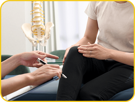 施術後の自宅ケアのアドバイスも丁寧に